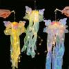 Jellyfish Lantern Mid Autumn Lantern Festival Handheld Bunny Lantern Finshed Lampions Outdoor Chinese Lantern Garden Yard Decor