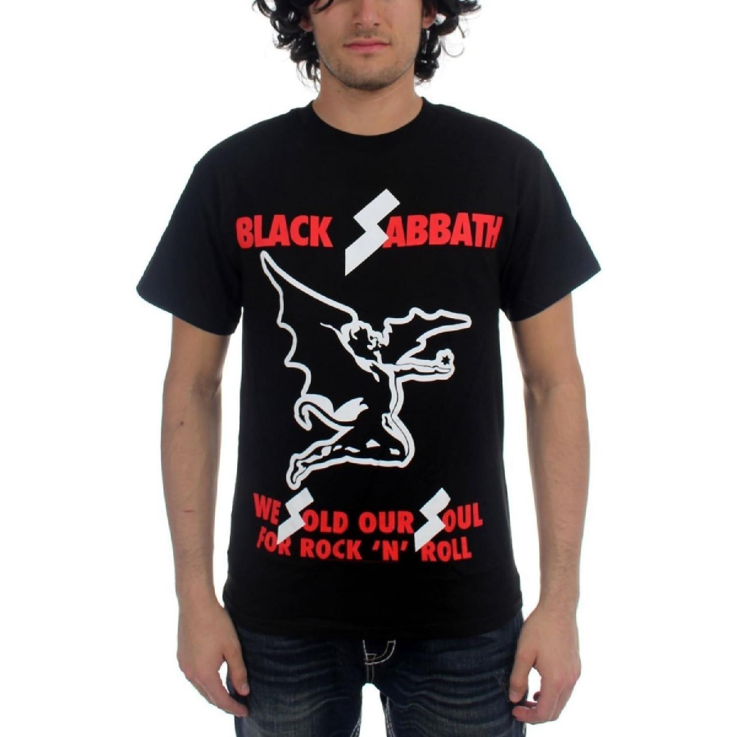 Black Sabbath  Sold Our Soul  (Black) T-Shirt (small) S
