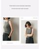 Gentle & Chic Cashmere Slim-Fit Sleeveless Knit Tank Top Sweater for Women