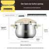 COOKER KING Exquisite 6L 22cm Stainless Steel Pressure Cooker