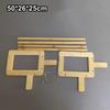 Multi-shelf Bookcase Storage Shelf Desktop Bookshelf Home Living Room Small Decoration Bamboo Decorative Shelf Desk