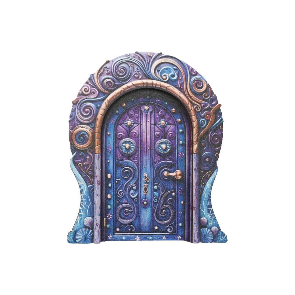 Garden Fairy Door Wooden Ornament With Creative Cottage Style For Indoor Landscape Display