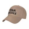 Funny Team Nicole Baseball Cap Military Cap Man Unisexs Cap Women'S