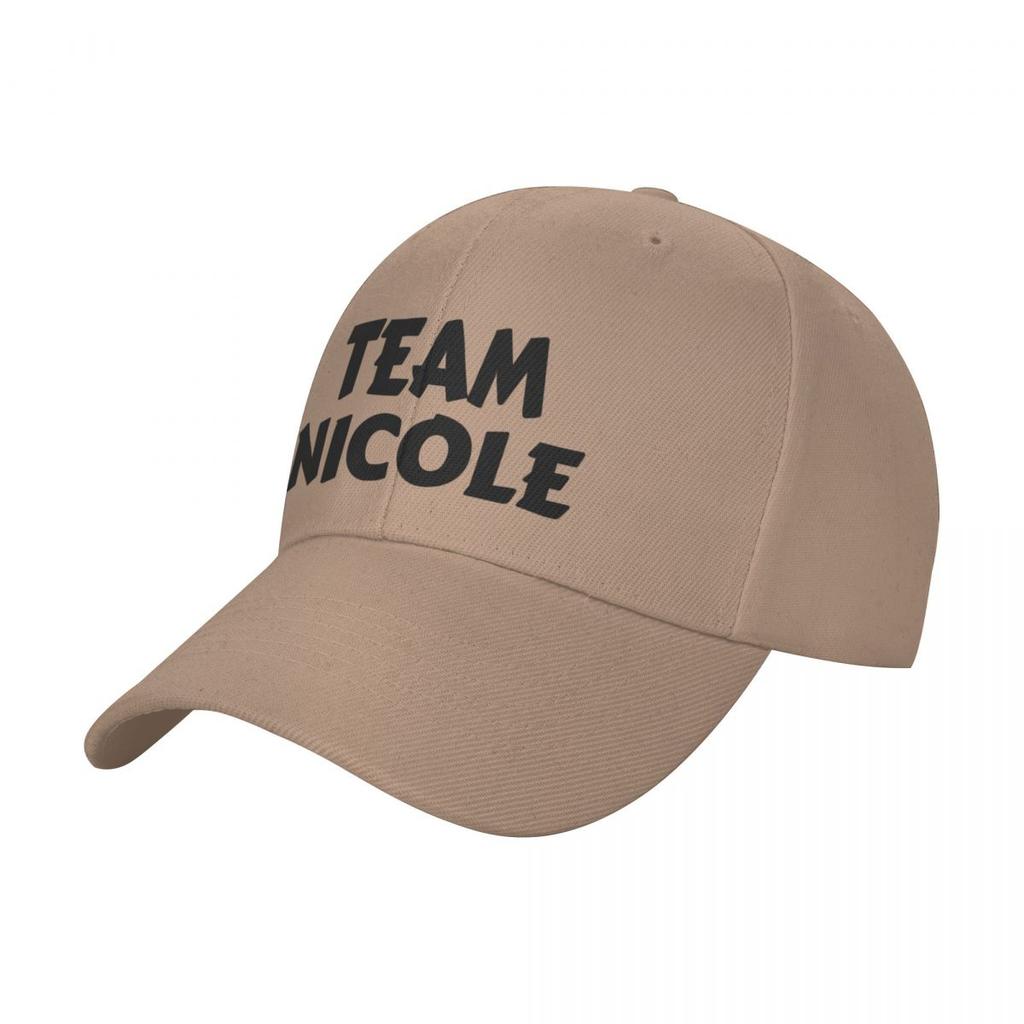 Funny Team Nicole Baseball Cap Military Cap Man Unisexs Cap Women'S