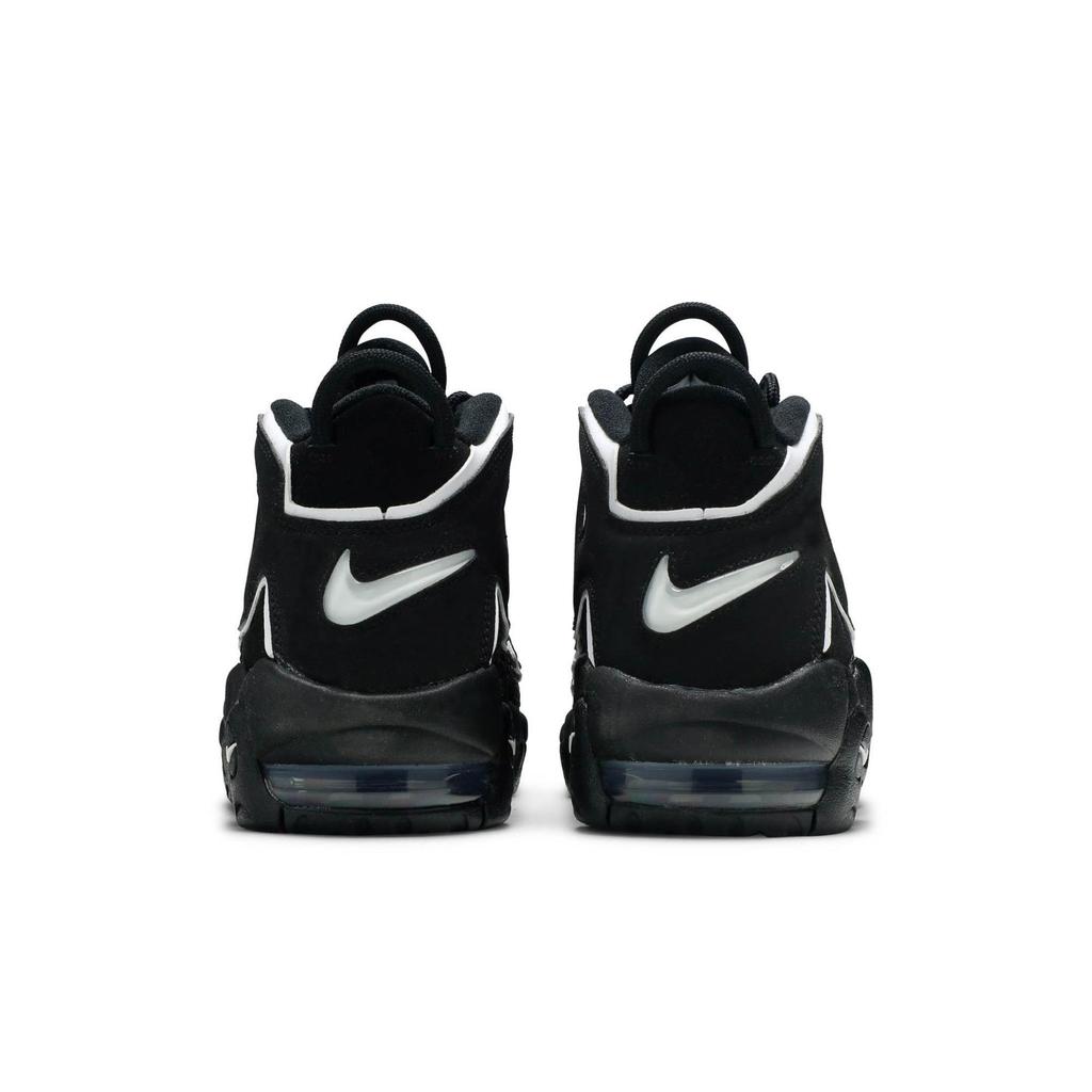 Nike Air More Uptempo Grade School 'Black' 2016 (Unisex) Black / White-Black Kids' Basketball Shoes 415082 002