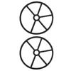 2 Pcs Replacement Pool Filter Valve Gasket Silicone Pool Filter Valve Parts for Hayward SPX0715D Multi Port Valves Sand