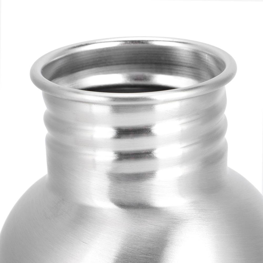 Wide Mouth Design Water Bottle 304 Stainless Steel 500Ml/750Ml Water Jug Outdoor Enthusiasts