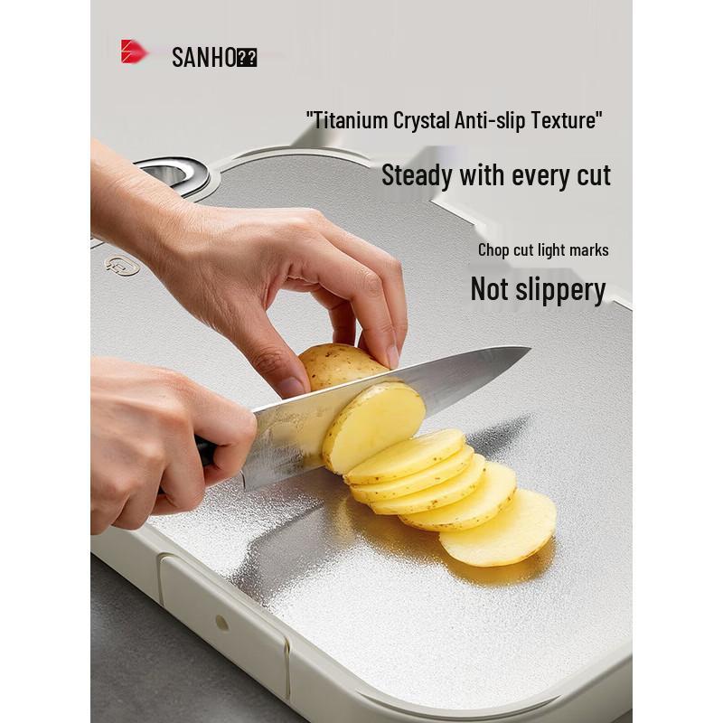 Sanhe 100% Pure Titanium Cutting Board