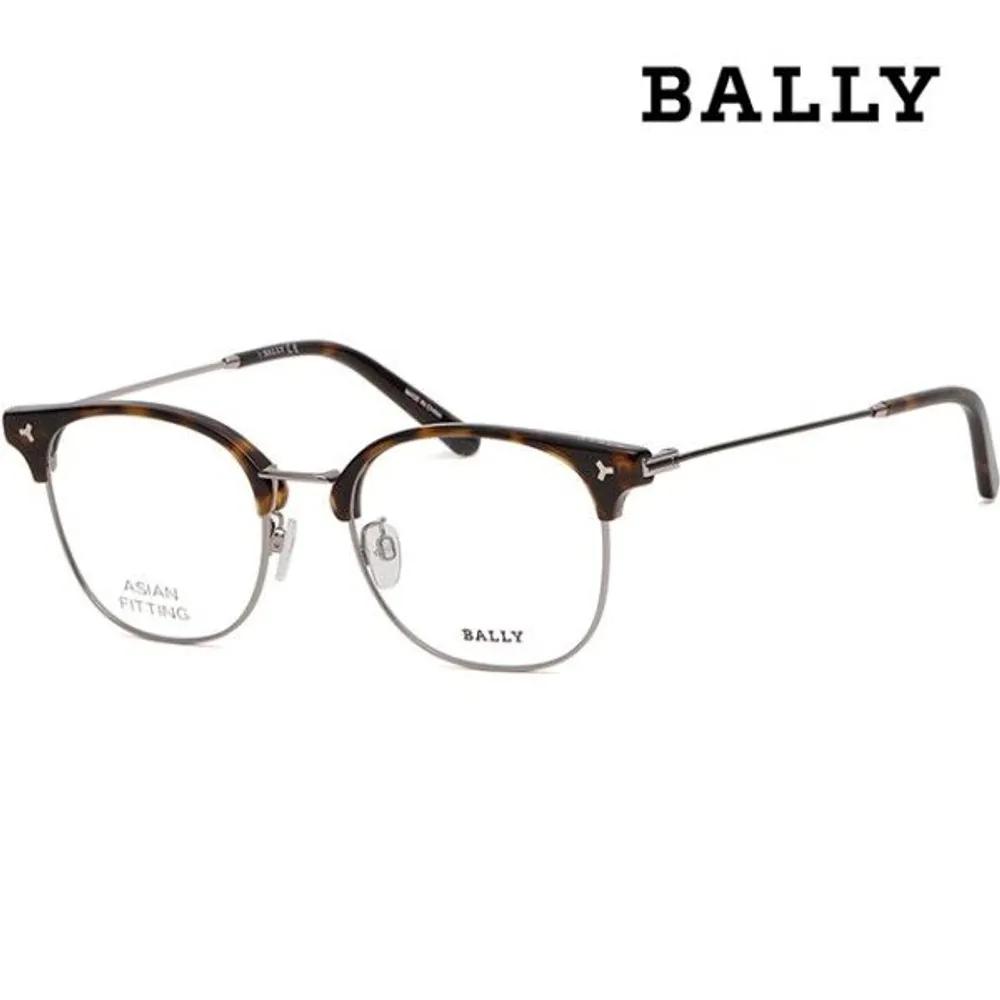 [Bally] Eyeglass Frames BY5038D 056 Lightweight Half-rimmed Large Size