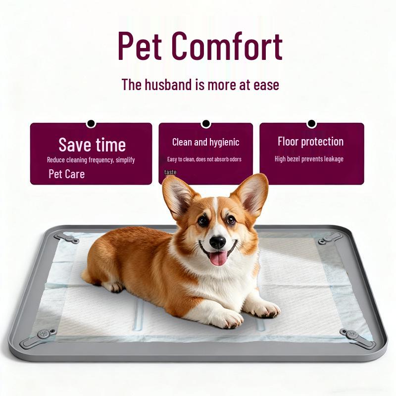 Silicone Waterproof Washable Pet Urine Pad for Dogs and Cats