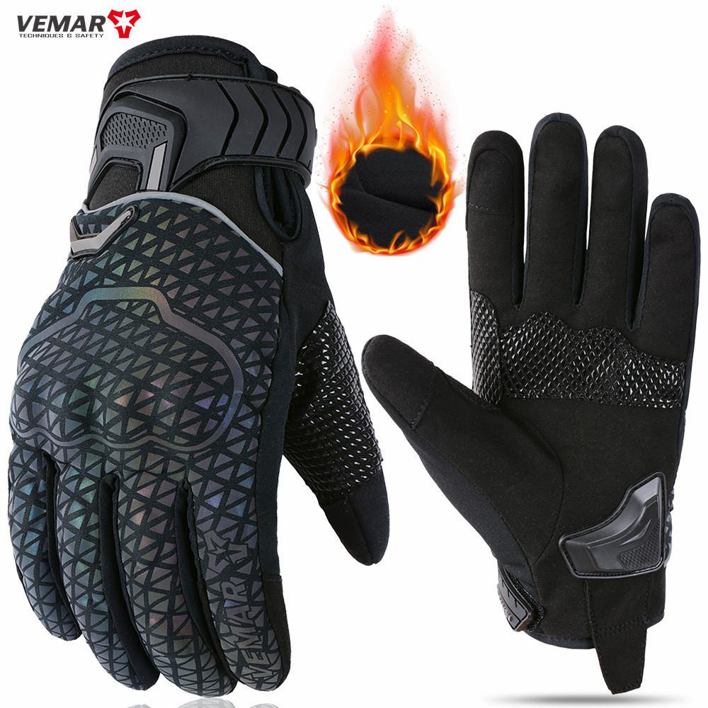 Motorcycle Gloves Autumn and Winter Reflective Gloves