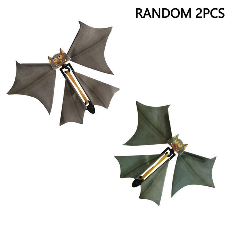 2 ks Hračka Létající netopýr Hračka Žert Víla Létající hračka Realistické létání Pro záložku Pohlednice Batole Překvapivý dárek