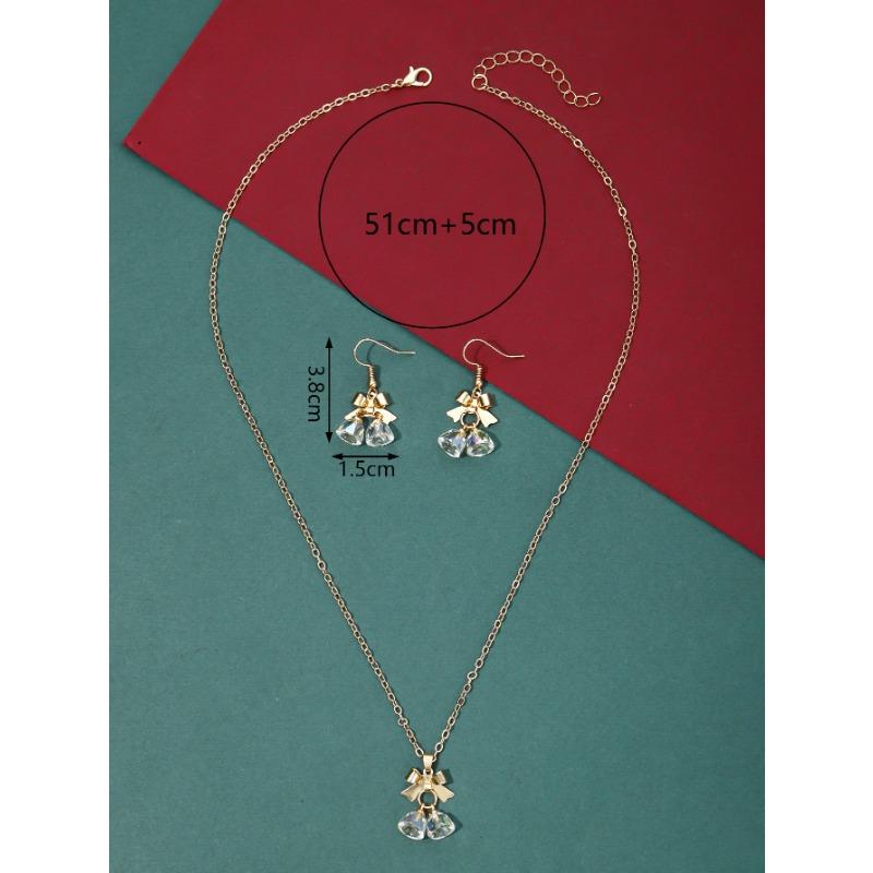 Hot Sale Christmas Ornaments, Creative Staff Snowflake Socks Snowman Christmas Tree Jewelry Holiday Set