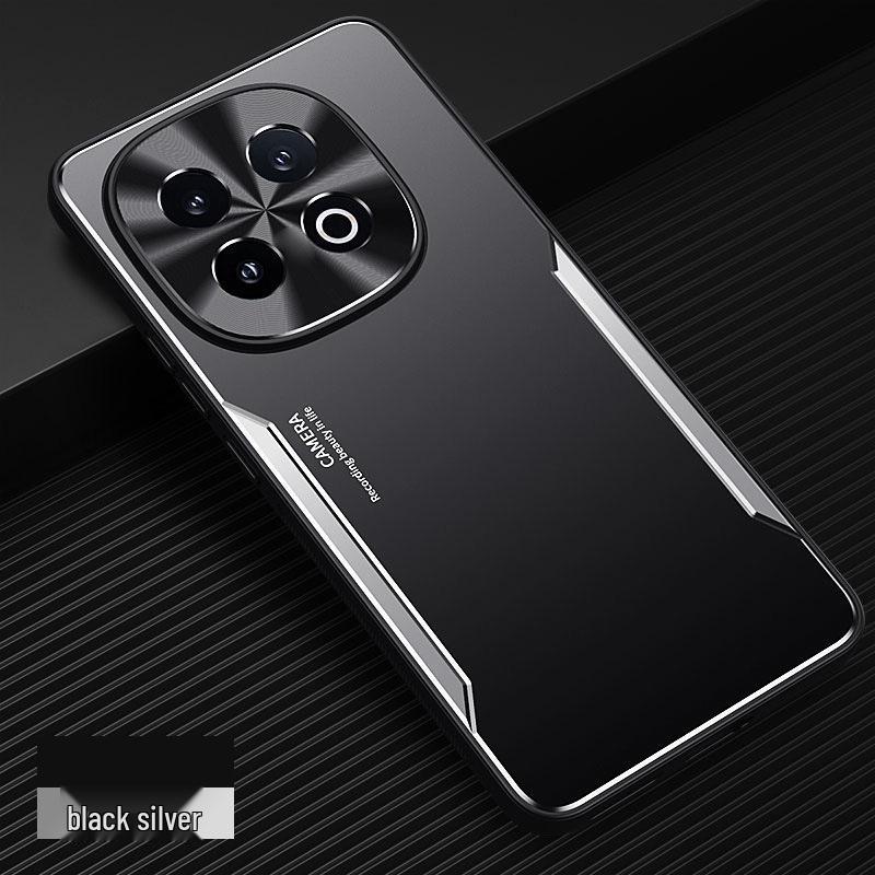 iQOO15 Metal Matte Protective Case: Full Lens Coverage, Anti-Drop, Unisex Design