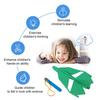 1 Set DIY Stunt Catapult Airplane Toy Kit Handmade EVA Puzzle Launching