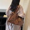 Women's Large Capacity PU Leather Crossbody Shoulder Bag - Versatile and Casual for Outdoor and Commuter Use