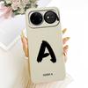 For Huawei nova 15 Ultra 5G Case SLY-AL00 Silicone Cover For Huawei Nova15 Ultra 5G 6.84" Fashion Simple Letters A-Z Phone Shell