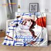 Kuroko's Basketball Anime Cartoon Soft Plush Blanket,Flannel Blanket Throw Blanket for Living Room Bedroom Bed Sofa Picnic Cove