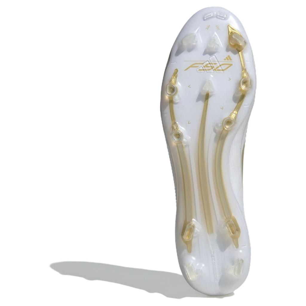 adidas Adizero F50 Elite FG Dayspark Pack Unisex Sneaker Weiß Cloud-Weiß Gold-Metallic IE3186