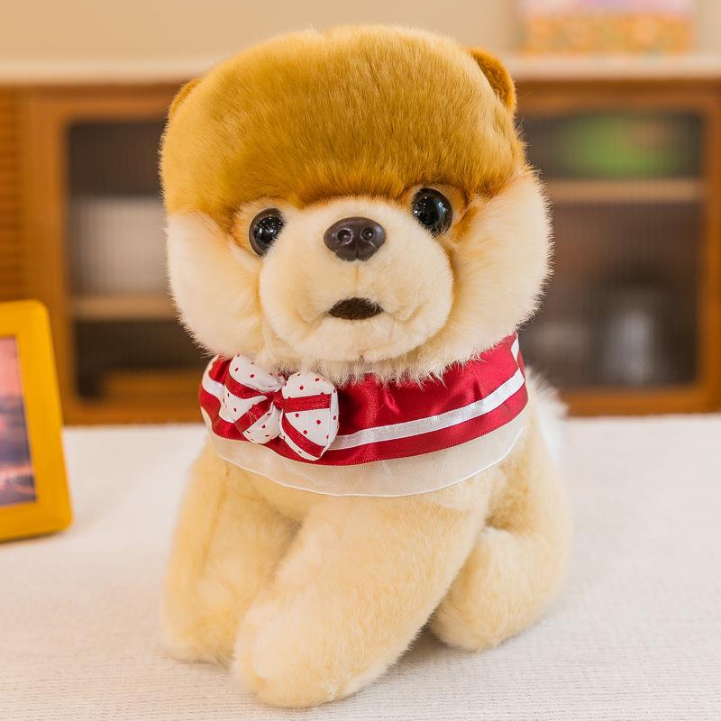 Creative Dress Up Dog Plush Toy Poodle Husky Pillow Pomeranian 8 Inch Grabber Doll Holiday Gift