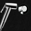 Modern Chrome Finish ABS Handheld Bidet Sprayer Kit with Brass Valve Core for Hotel Use Toilet Attachment