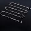Pet Products Factory Metal Dog Chain Stainless Steel One Top Two Double Head Dog Chain Traction Leash Bite Resistant Traction Leash