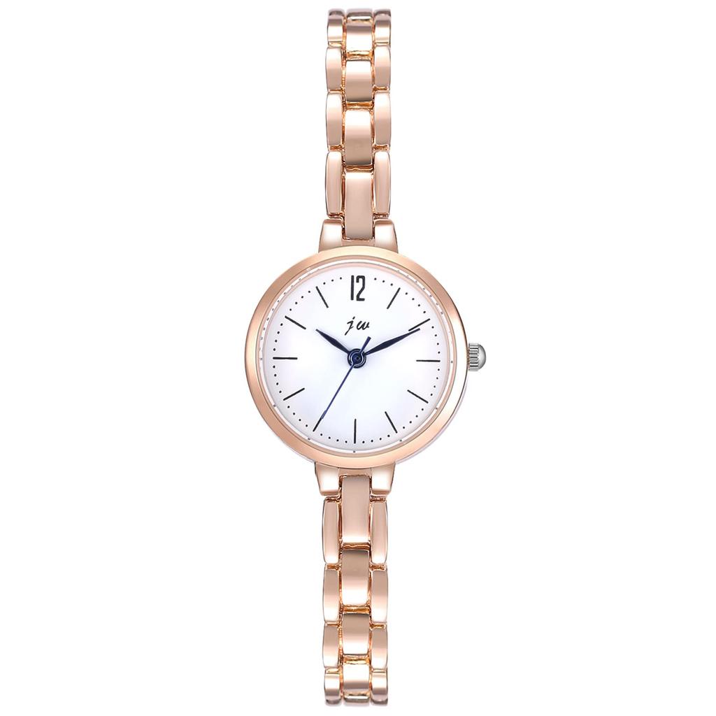 Women's Watch Bracelet Analog Display Popular Simple Alloy Belt Stylish Rose Gold Birthday Anniversary Christmas Valentine's Day Gift