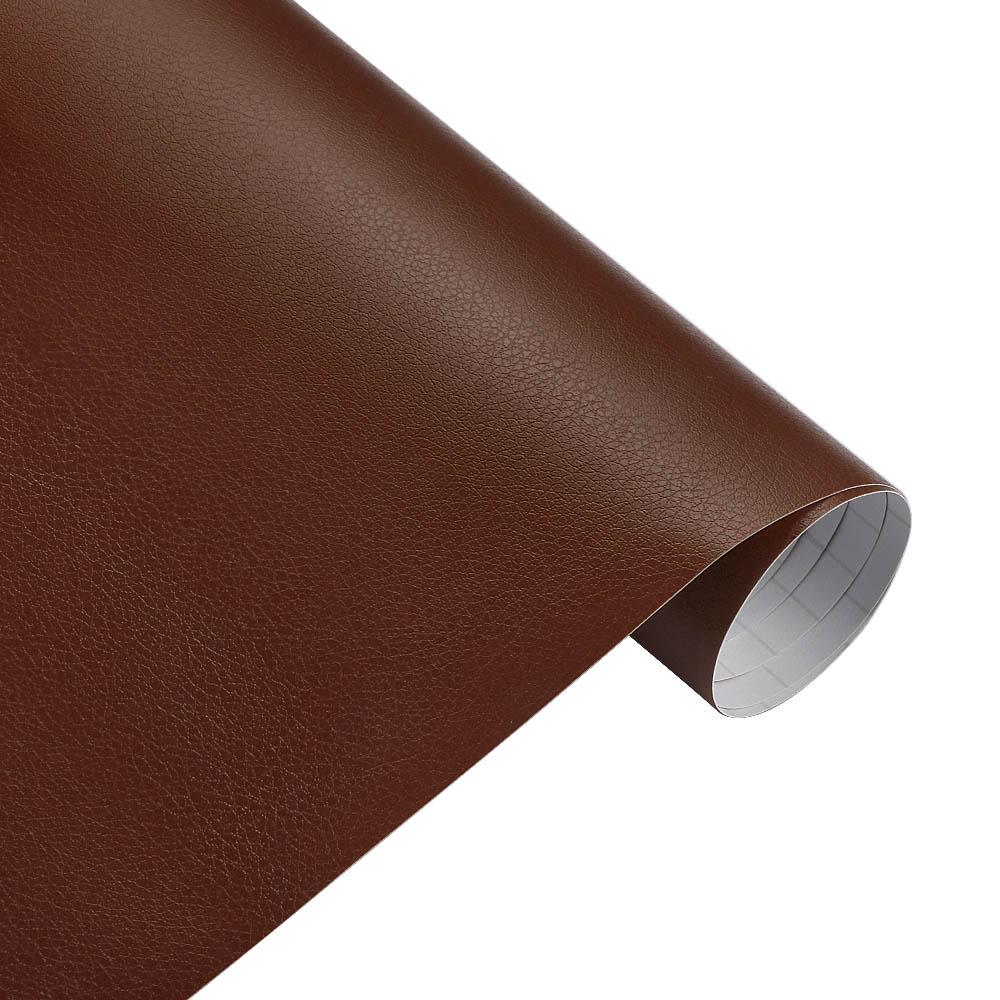 50*200cm Car Leather Pattern PVC Adhesive Vinyl Wrap Stickers and Decals Auto Body Internal Decoration DIY Film Accessories