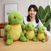 25/30/50cm Lovely Green Tortoise Plush Toy Cute Standing Turtle Pillow Stuffed Soft Animal Dolls for Birthday Valentine's Gift
