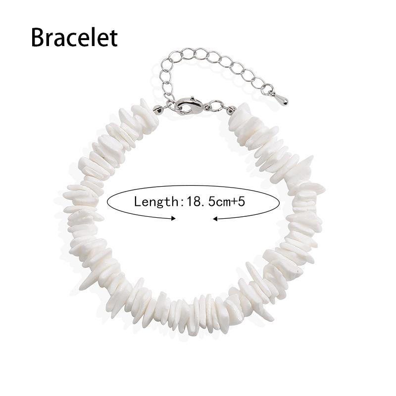 Irregular Broken Shell Handmade Short Necklace For Women