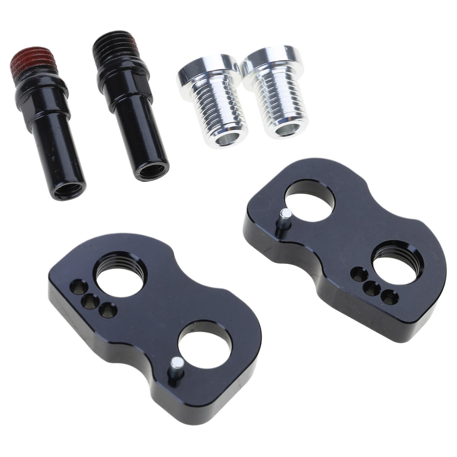 

V Brake Post Extension Mounts Universal V Brake Extension block Brake Extension Seats set for Bike Wheel Size Upgrades чёрный
