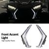 Front Fang Accent Lights LED Turn Signal Light For Polaris RZR Pro XP XP4 S 4 Ultimate R Sport 2025 2026 UTV ATV Accessories