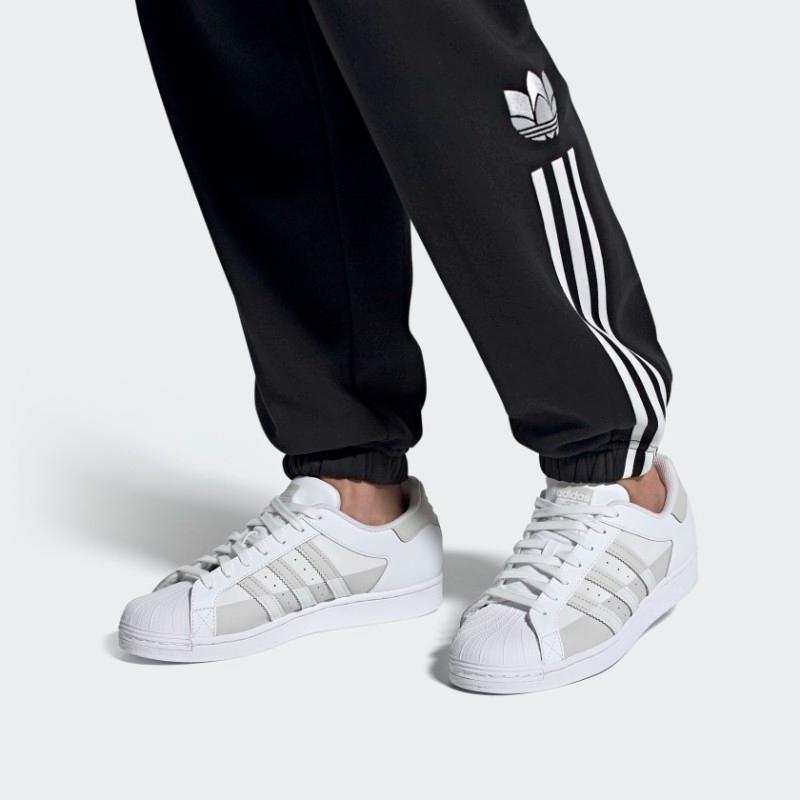 Adidas Originals Superstar Shoes Grey/White Sneakers FY8790