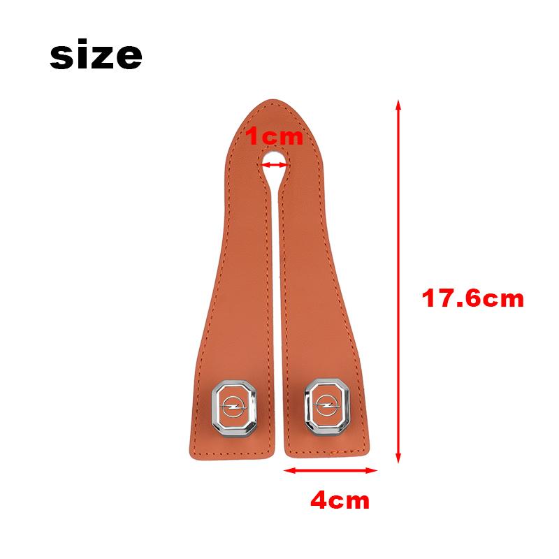 Car seat back hooks, suede double-head hooks, car interior accessories For Opel Insignia Astra Antara Meriva Zafira H G Corsa j777