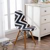 Elastic Printed Dining Chair Cover Back Chair Covers Household Chair Covers Special-Shaped Office Home Removable Fundas Sillas
