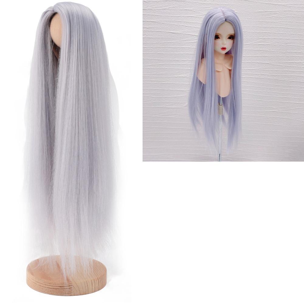 Soft Ball Jointed Doll Wig Trimmable 1/4 Doll Wig Doll Accessories Doll Wig Playing Use