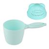 Baby Shampoo Cup Cute Kid Wash Hair Bathing Flusher Protection Eye(Green)