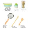 Matcha Whisk Set for Beginners Elegant Bamboo Wood Japanese Matcha Tea Making Kit with Whisk Holder Scoop Sifter