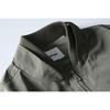 ButterTiger Men's Loose Fit Patchwork Stand Collar Jacket