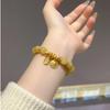 Glass Beaded Bracelet Gold Plated Wealth Charms Perfect For Daily Wear Spiritual Use And Special Gifting