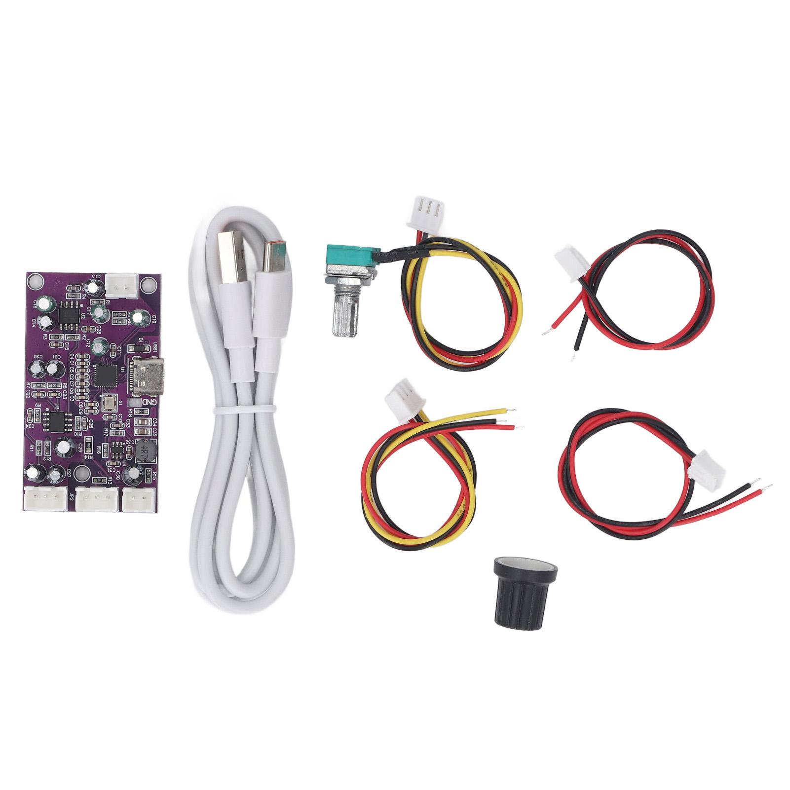 

DSP Digital Reverb Module PCB Sound Online Tuning Tool for Computer Tuning DC12-18V