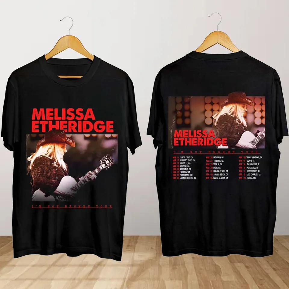 Melissa Etheridge Im Not Broken Tour T-Shirt PNA_340 Unisex T-Shirt