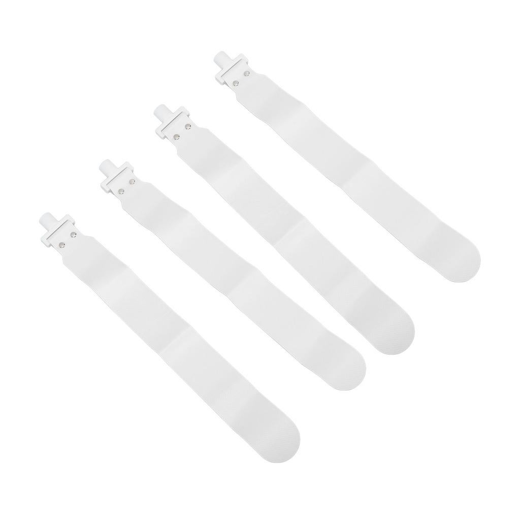 Adjustable Flag Football Set 5 PCS PP Adjustable Flag Football Belts for Youth and Adults Training Equipment White