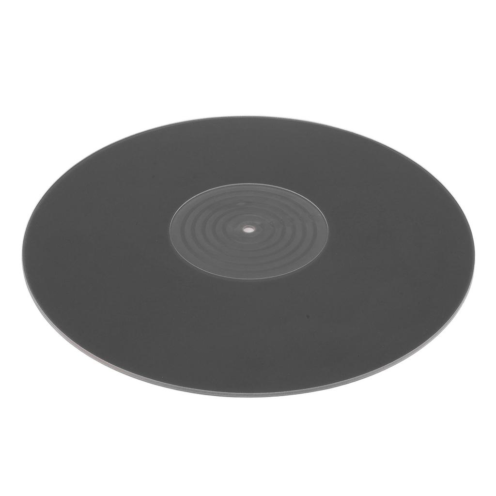 Record Turntable Pad Anti Static Acrylic Improve Sound Quality Professional Turntable Slipmat for 12 Inch Record