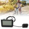 Electric Bike Display Panel Universal ABS Housing 5 Pin Waterproof Interface LCD Display Meter 24V 36V 48V