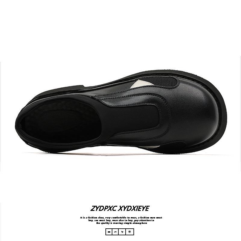 Shoes for Men Quality Selection Design Derby Leather Shoes British Style Fashion Casual Retro Platform Loafers Zapatillas Hombre