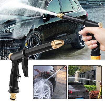 Water Sprinkler Adjustable High Pressure Water Hose Nozzle Handheld Garden Sprinkler with Ergonomic Long Handle for