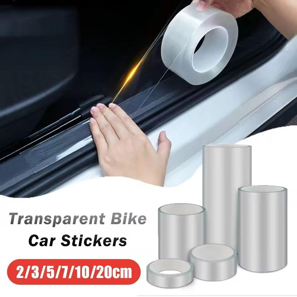 1Roll 2/3/5/7/10cm Width Bicycle Protection Stickers Riding Decoration Car Door Tape