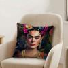 Vintage Artist FFrida KKahlo Pillow Cover Design cushion Cover decor Holiday Decorati