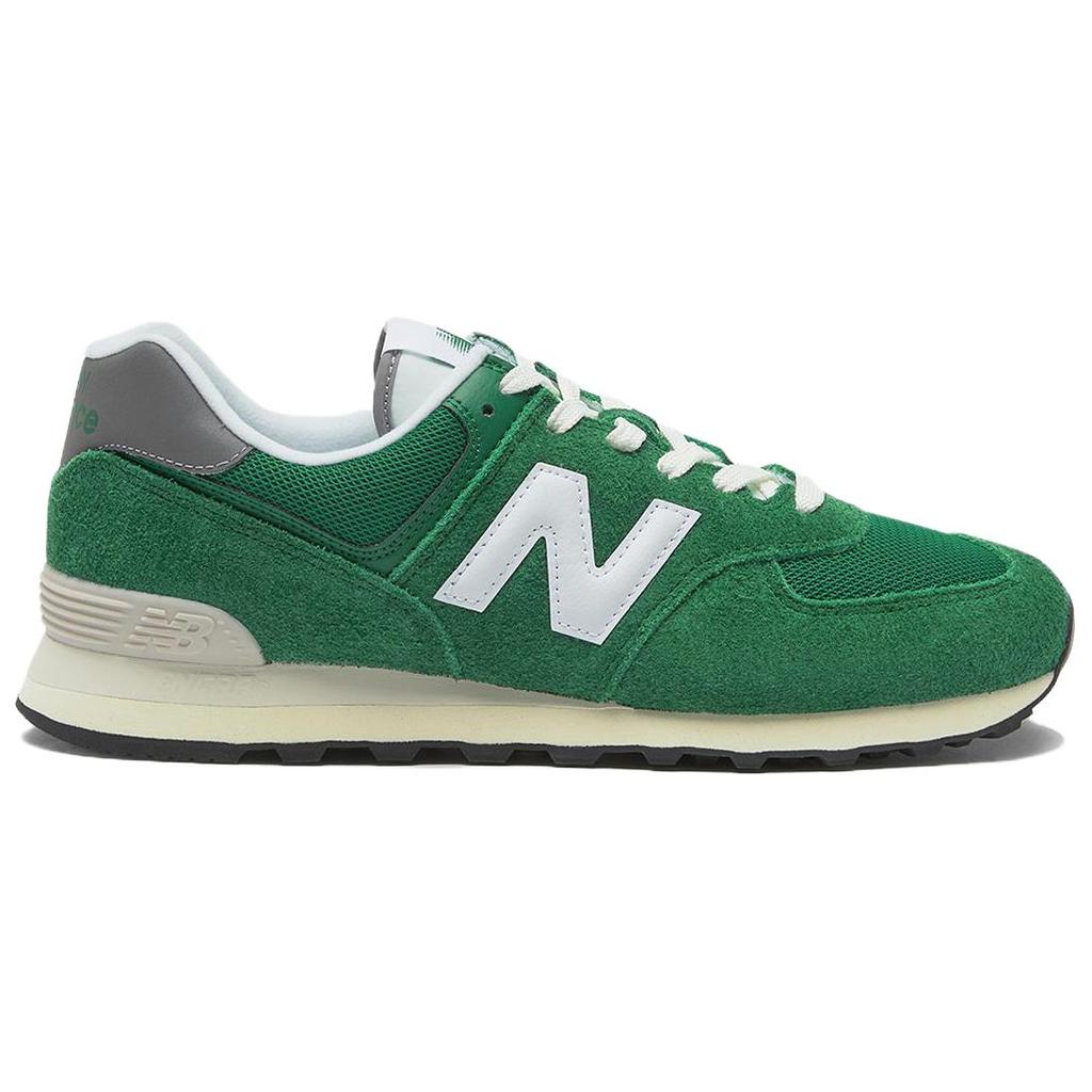 New Balance Nb 574 Soft Comfortable Low Top Casual Running Shoes Unisex Sneaker Green White U574HSB